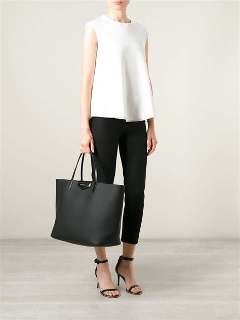 givenchy large antigona bag measurements|givenchy antigona shopper tote.